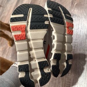 On Running Athletic Shoes - Black and Red